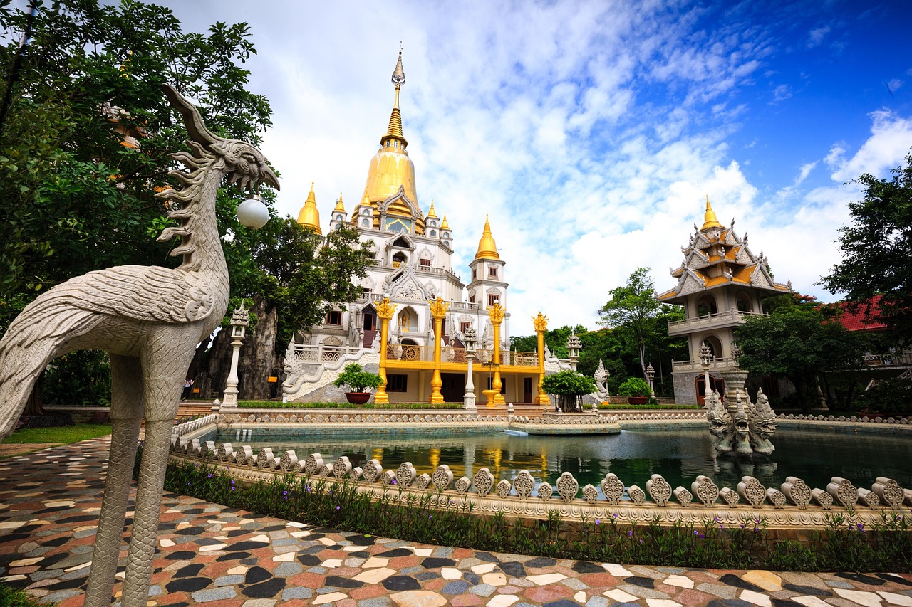 Temple - free online jigsaw puzzle photo