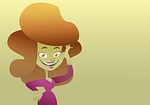 woman, beauty, hair