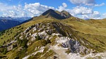mountain, trail, away
