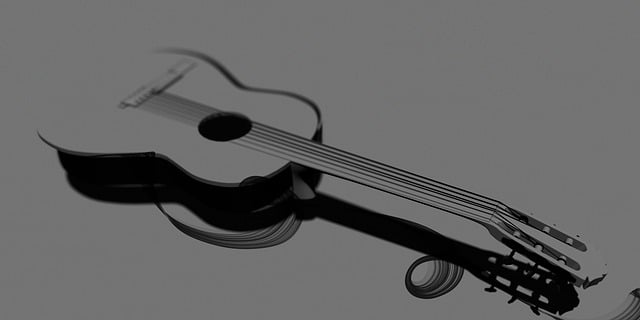 Free guitar concert music illustration