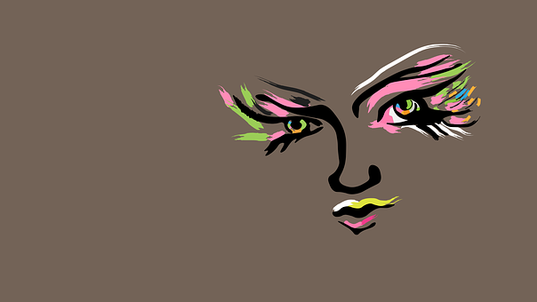 Free Face Woman vector and picture