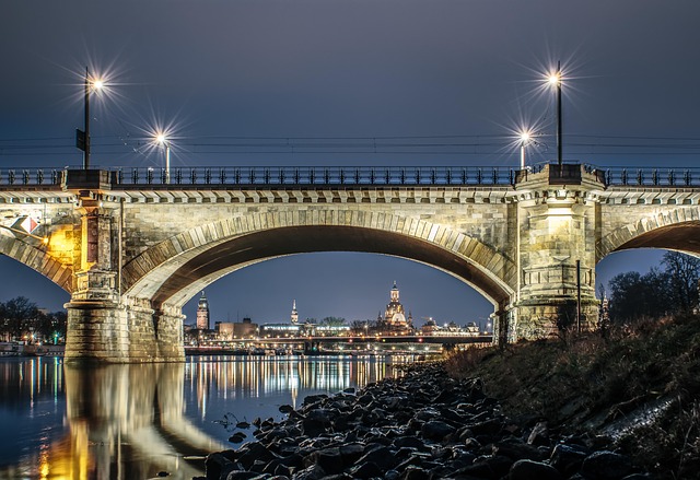Download free HD stock image of Bridge Dresden Free Bridge Dresden photo and picture