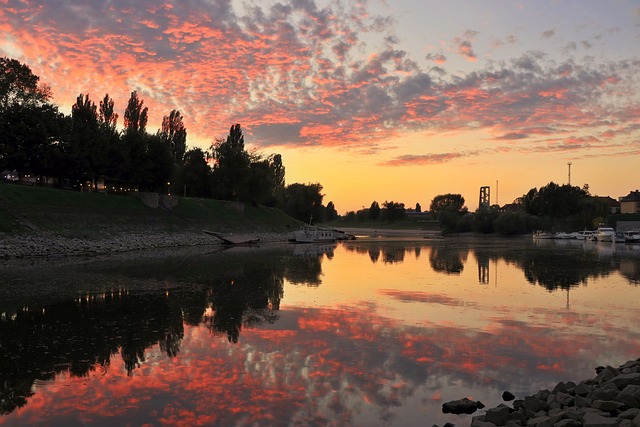Free Sunset Body Of Water photo and picture