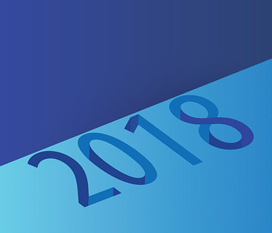 Modell Jahr, Neujahr, Flat Design