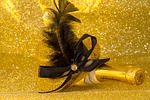 new year's eve, champagne, turn of the year