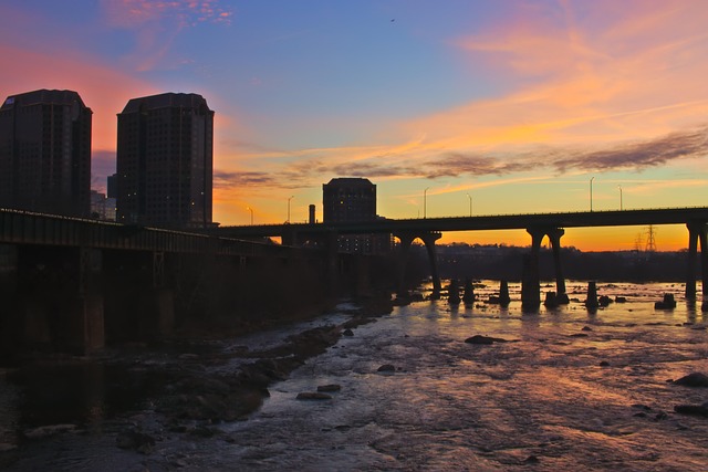 Free Water Sunset photo and picture