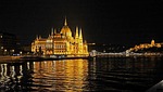 budapest at night, illuminated, houses of parliament