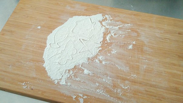 Holz, Drucken, Mehl