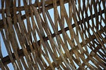 sunbeds, wire mesh, texture