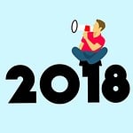 new year, megaphone, man