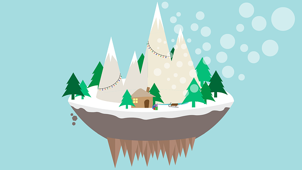 Free Christmas Snow vector and picture