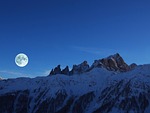 dolomites, month, night