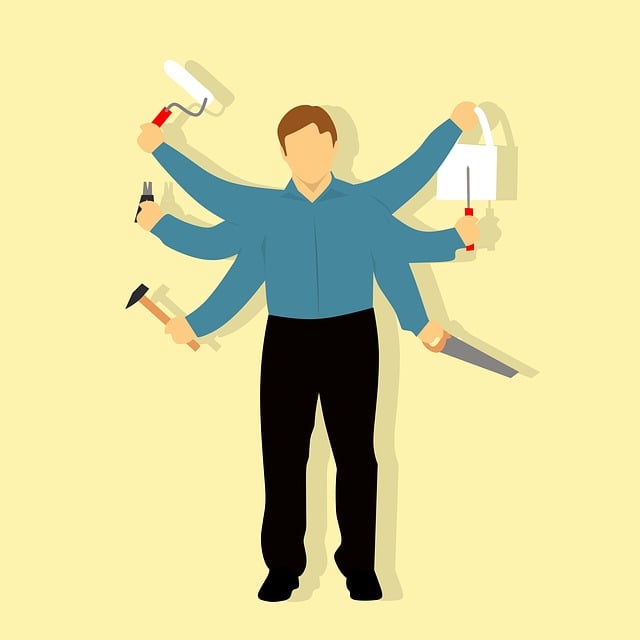 Free construction worker contractor illustration