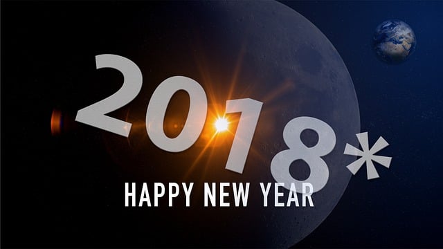 Free new year congratulation new year's day illustration