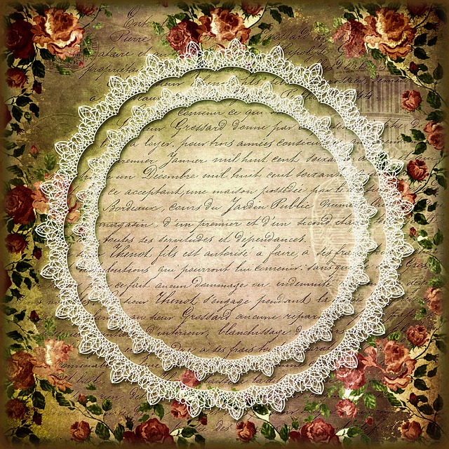 Free picture frame ornament retro illustration