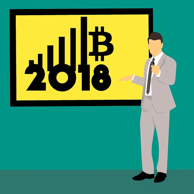Free bitcoin currency blockchain illustration
