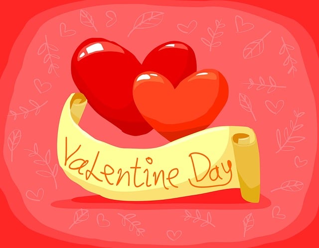 Free love romance heart illustration