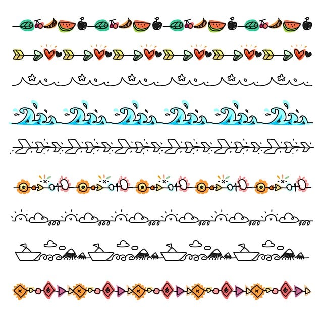 Free decoration element style illustration