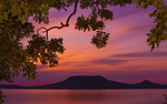 sunset, dawn, body of water