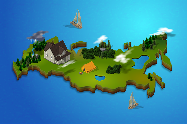 Free map travel icon illustration