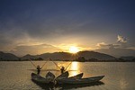 sunset, wave, province