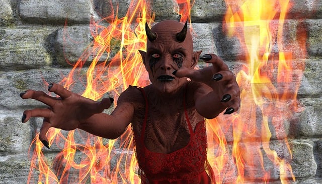 Free demon devil satan illustration