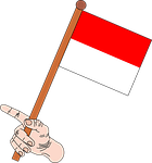 flag, monaco flag, monaco