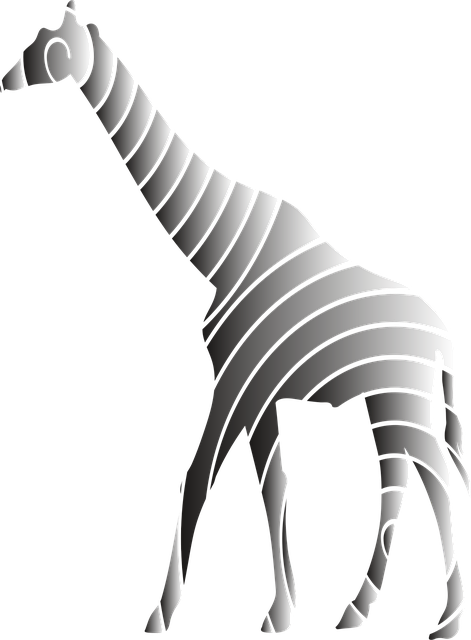 Free giraffe animal africa vector