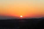 sunrise, in the new year, sea