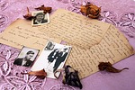 old letter, paper, document