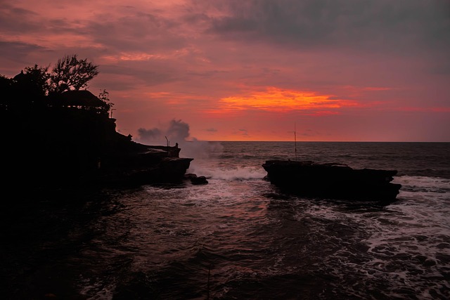 Landschaft, Tanah Lot Beach Bali