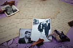 old photos, paper, document