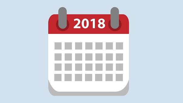Free Calendar 2018 Calendar illustration and picture