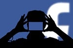 social media, man, smartphone