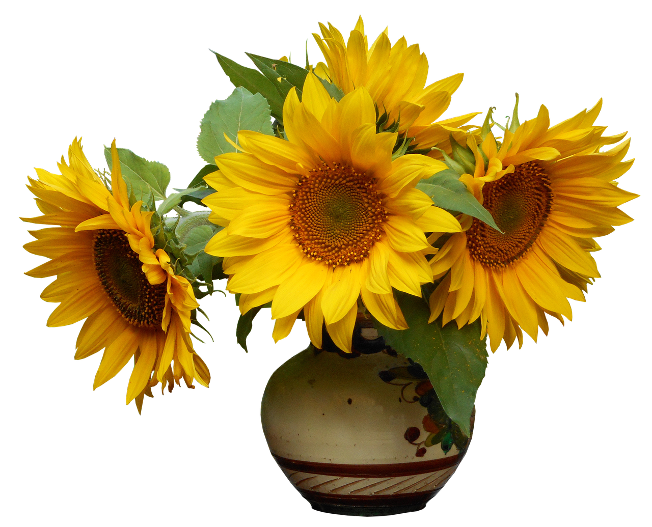 Sonnenblumen-Haarspangen Für Damen – 3 Stück, Gelb, Für Weihnachten, Partys & Alltag
