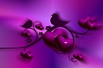 romance, heart, love