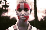 portrait, human, woman