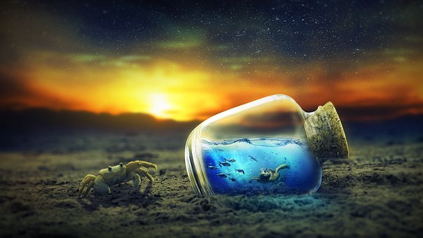Free Sky Water photo and picture