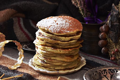 Eating, Pancake, Food, Sweet Dish