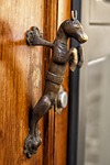 old door handle, florence, tuscany