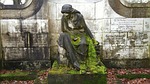 woman, mourning, art