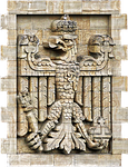 coat of arms, imperial eagle, heraldic animal