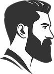 vector, beard, barber shop