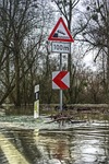 high water, flow, river