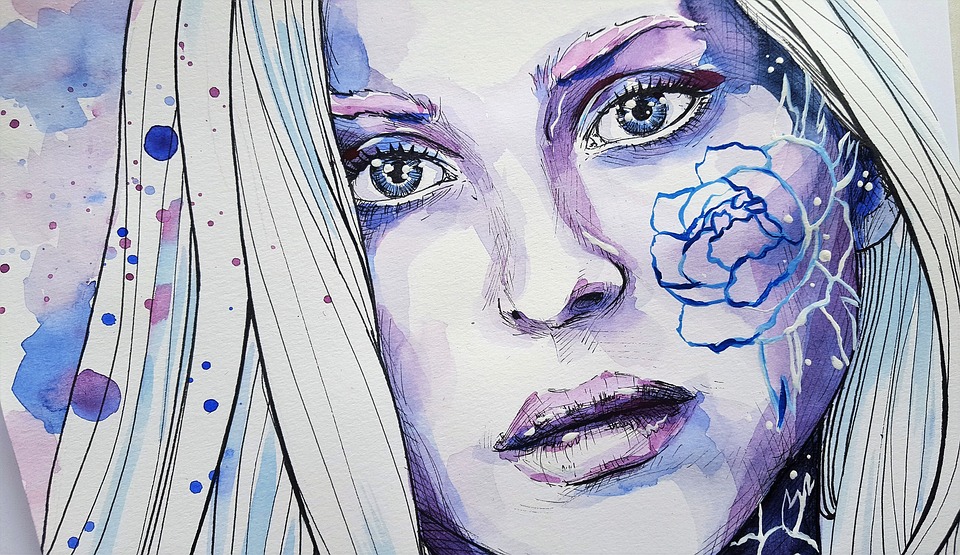 Seni Lukisan Wanita Gambar Gratis Di Pixabay