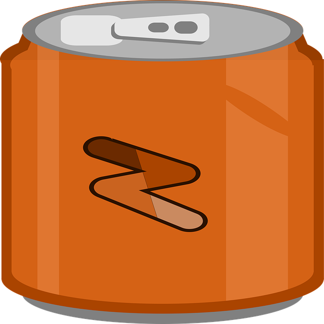 Free Can Soda vector and picture