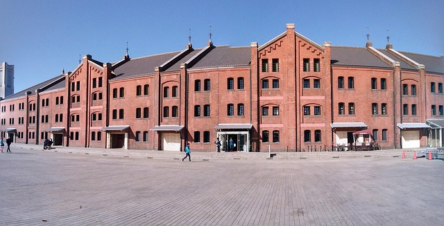 Free Yokohama Red Brick Warehouse photo and picture