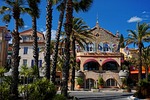 summer, architecture, palm
