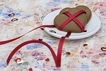 heart, chocolate, love