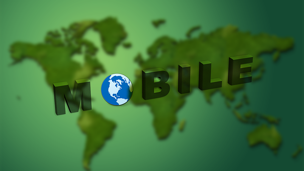 Free Mobile Map illustration and picture